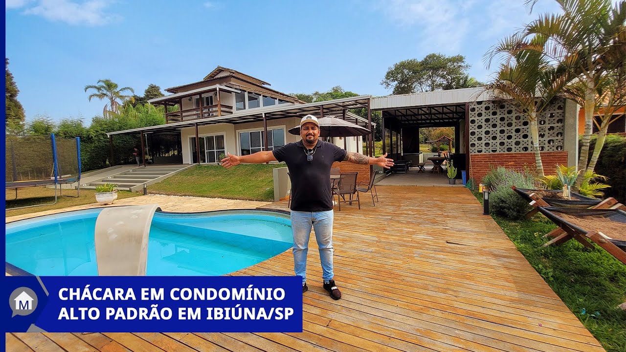 #140 - Chácara em condomínio de alto padrão na cidade de Ibiúna/SP