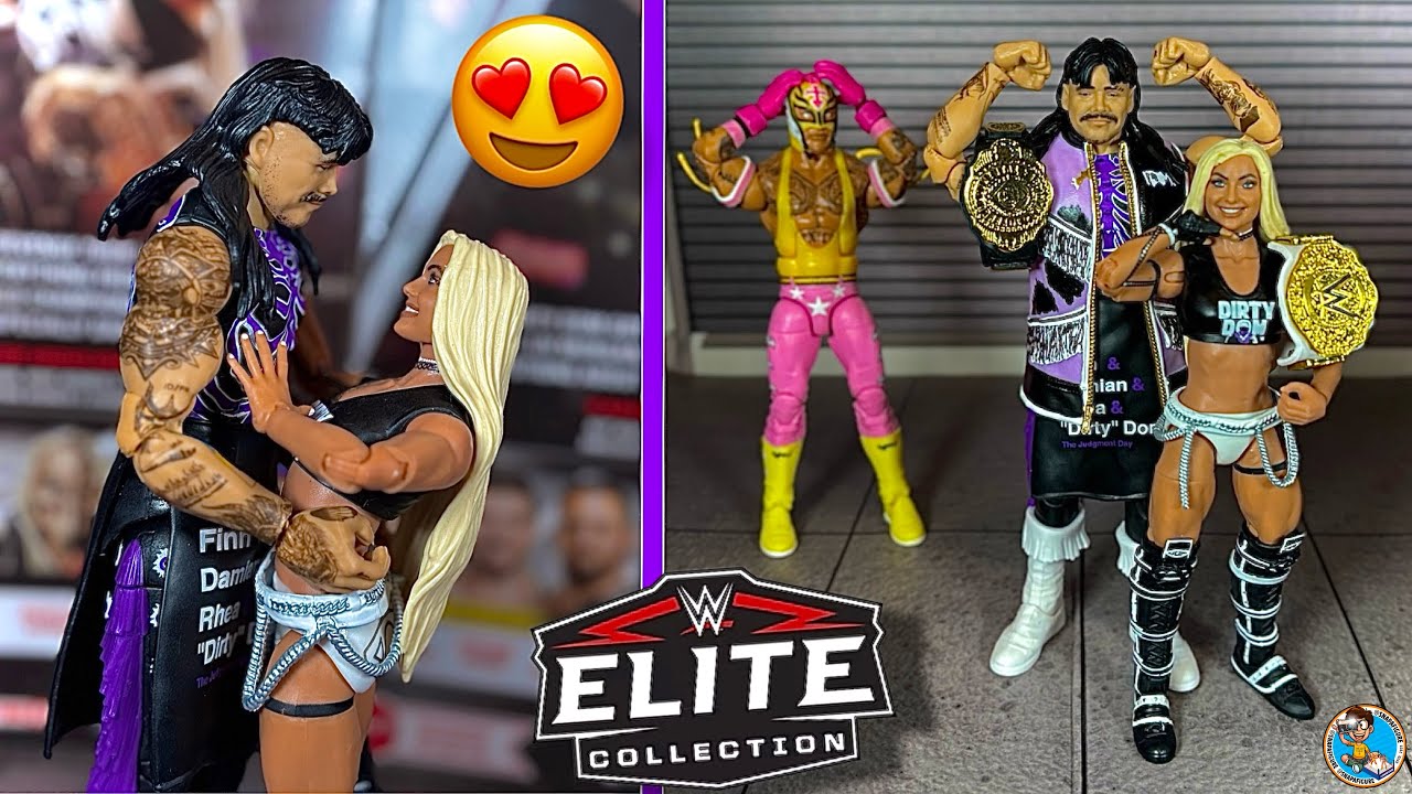WWE ELITE 119 LIV MORGAN & DIRTY DOM FIGURE REVIEW!
