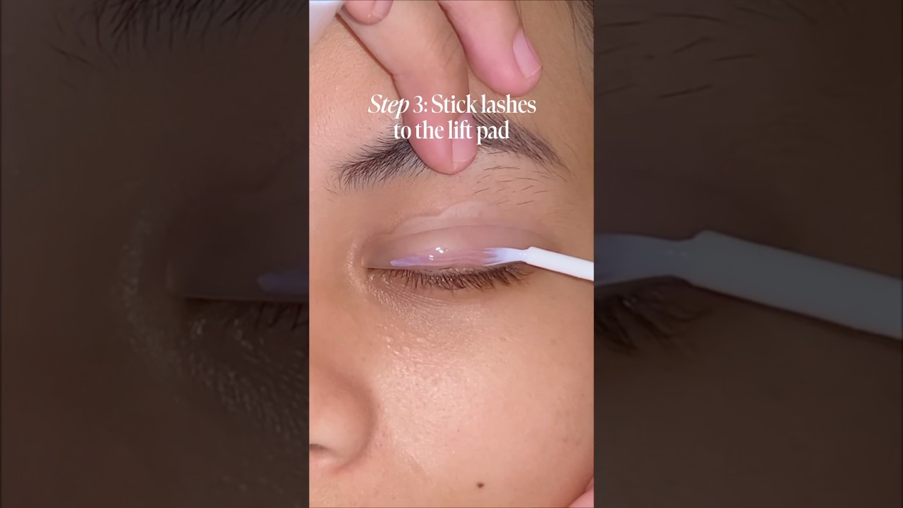 How to do a Lash Lift at Home | ibcccndc Lash Lift Tutorial