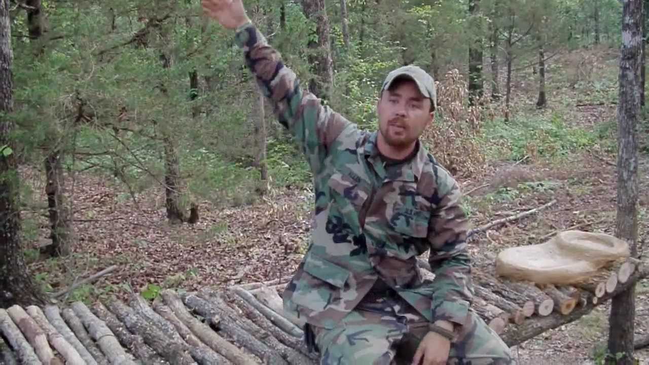 Survival Shelters Swamp Bed