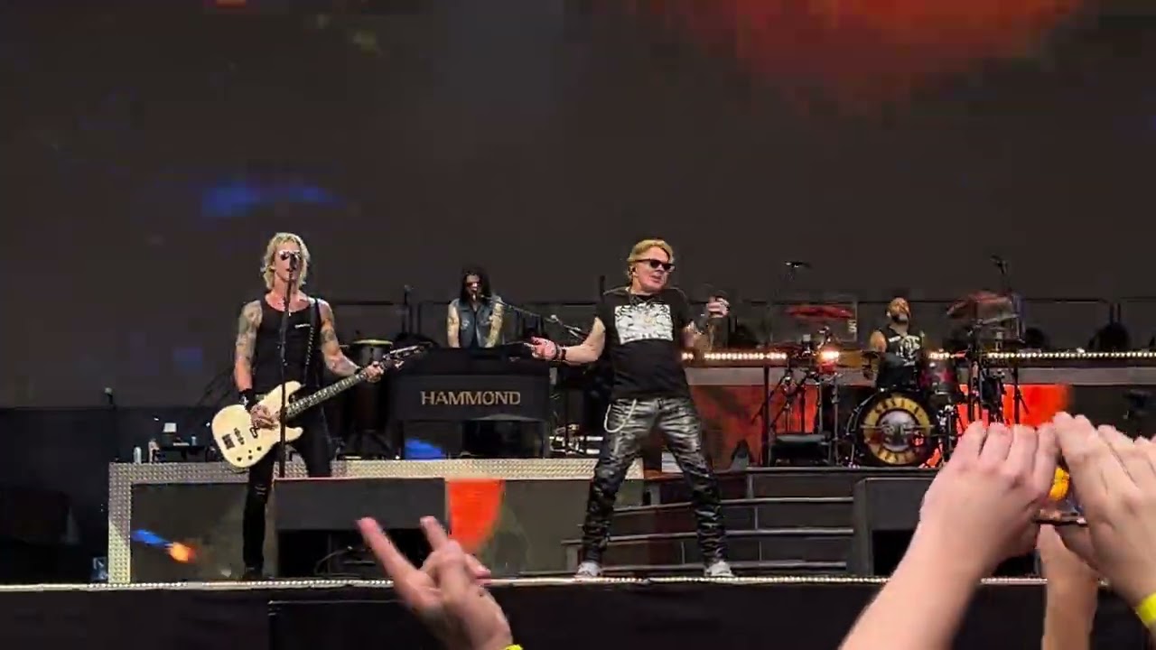Guns N’ Roses  - It's So Easy 2023.07.19. Puskás Aréna,Budapest, Hungary