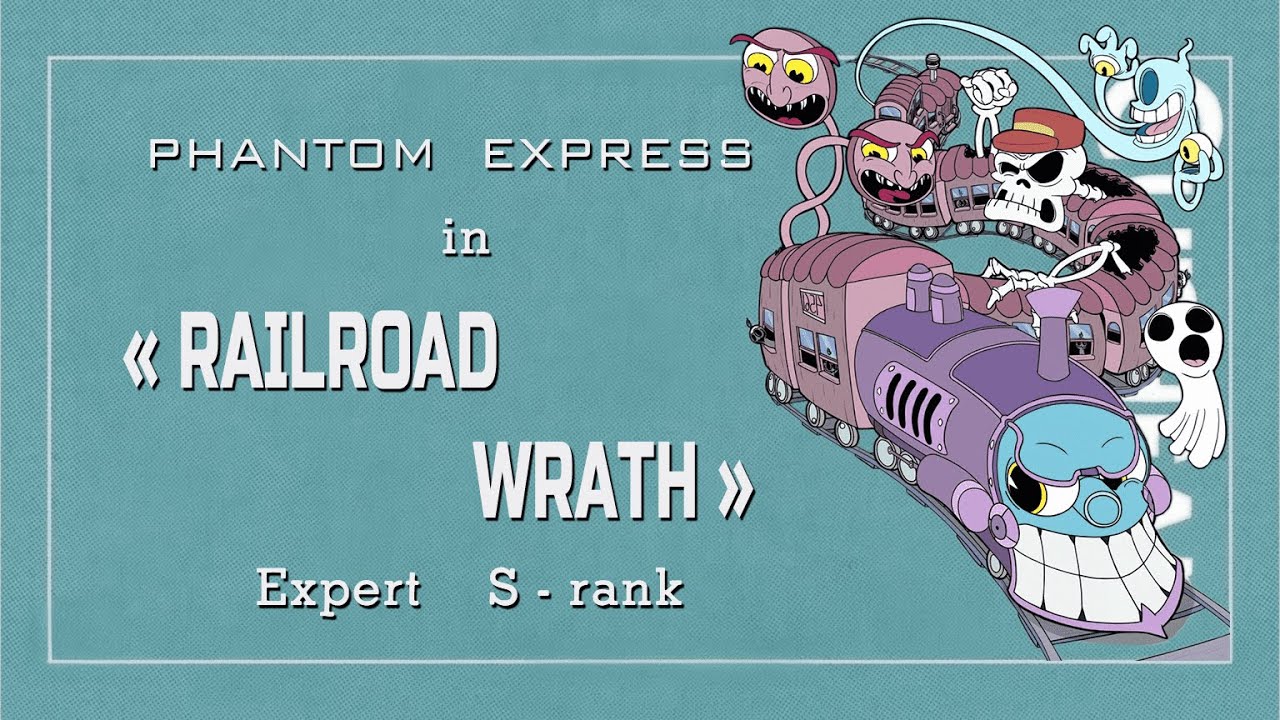 Cuphead Phantom Express  Best run / S - rank / Expert / No damage   #gaming  #cuphead #letsplay