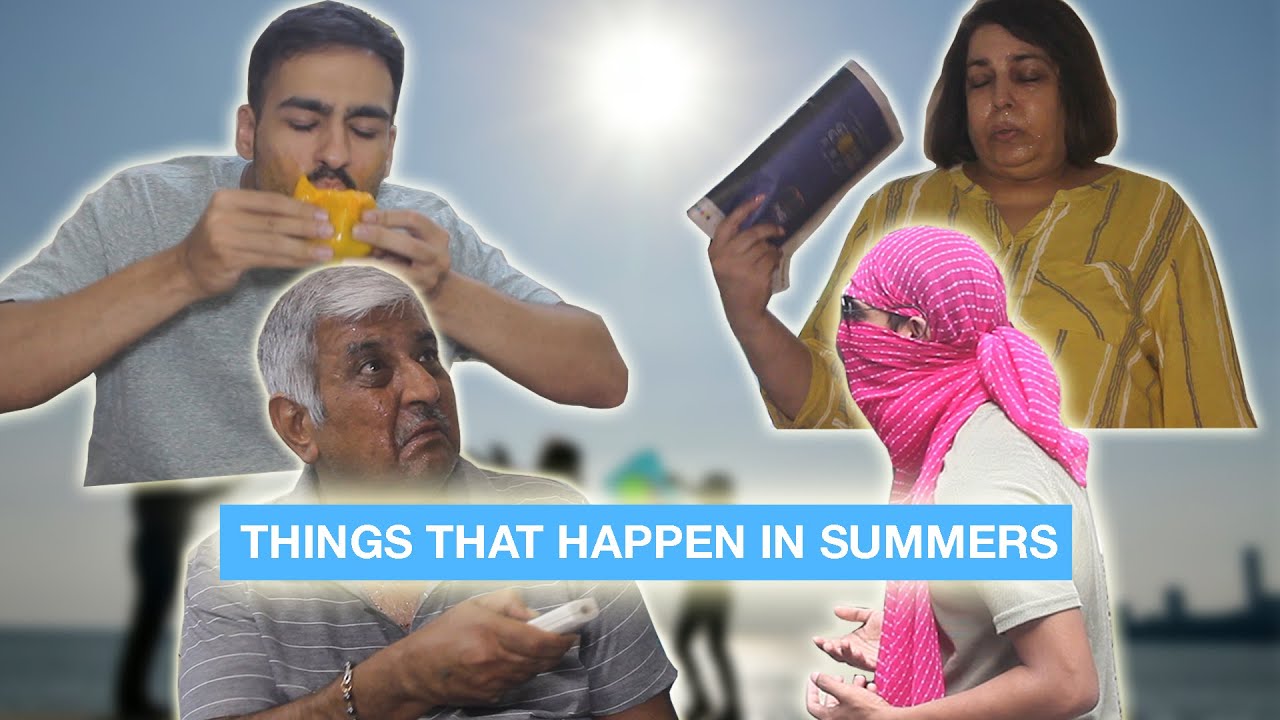 Things that happen in summers ⎜Super Sindhi