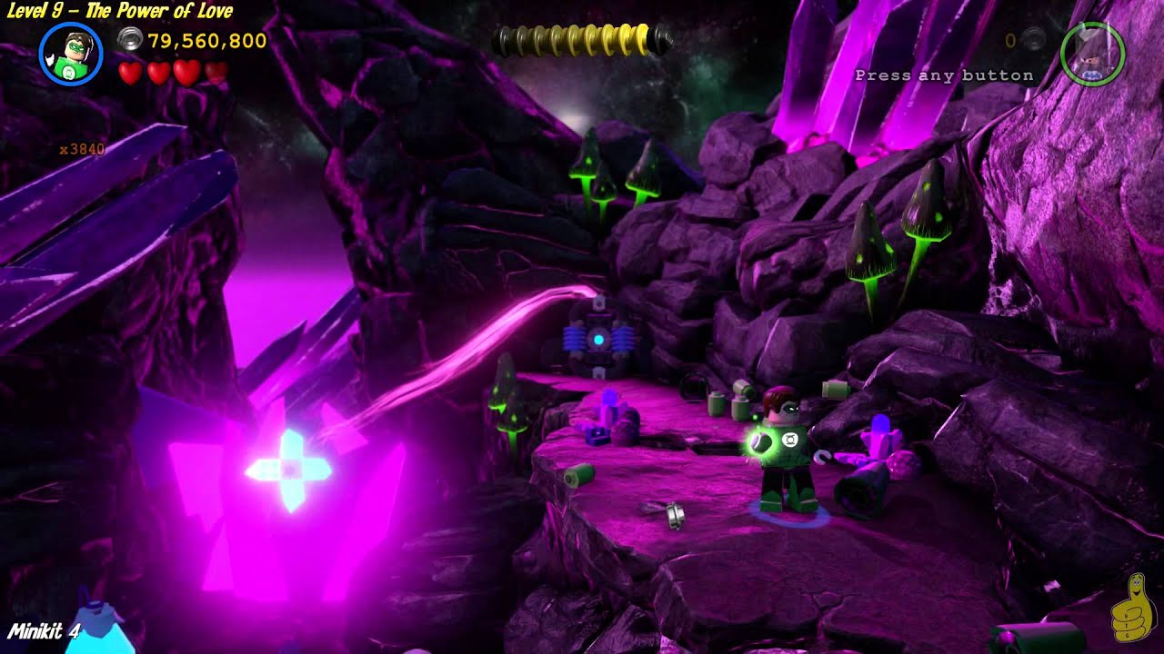 Lego Batman 3 Beyond Gotham: Lvl 9 Power of Love FREE PLAY (All Collectibles) - (HTG)