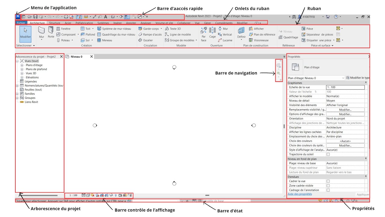 Découverte et Prise en Main de Revit : Guide pour Débutants