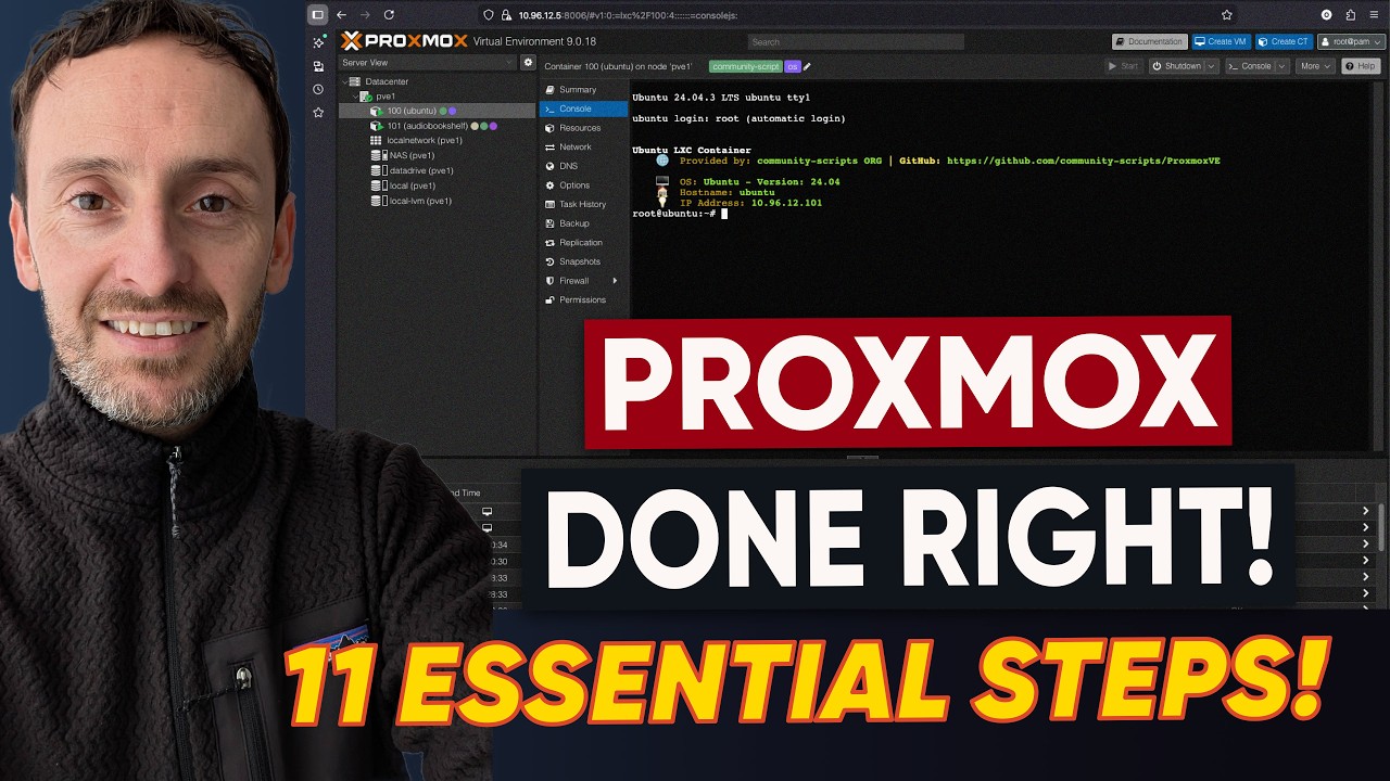 Не устанавливайте Proxmox, пока не увидите это! (11 шагов)
