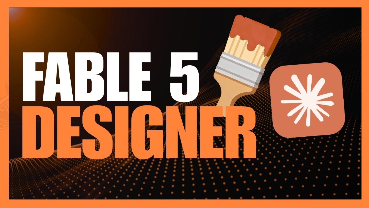 Fable 5 Designer! Лучшая ИИ-система для дизайна, которой я когда-либо пользовался...