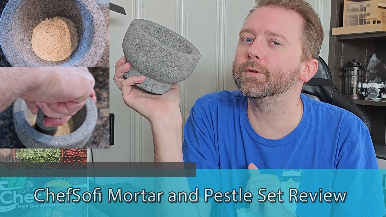 HOW TO SEASON - ChefSofi Mortar and Pestle Set Review