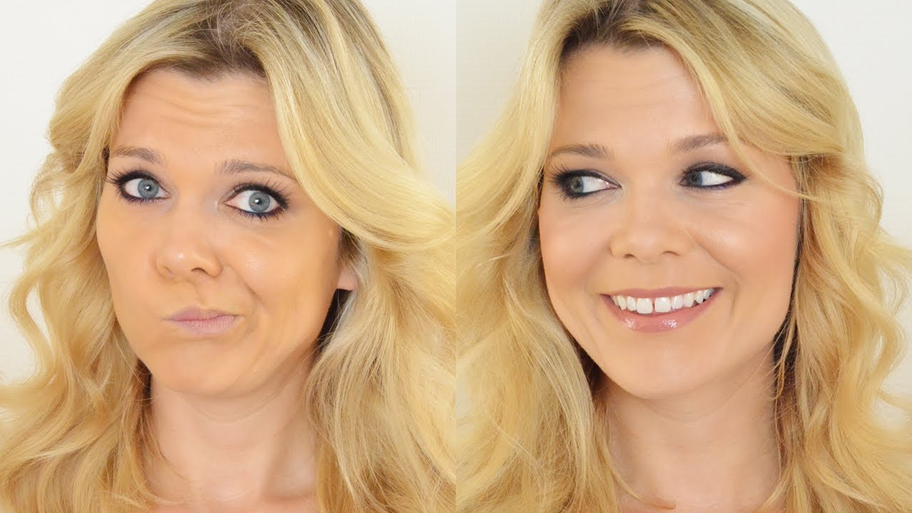 Quick fix; how to correct foundation that's too dark