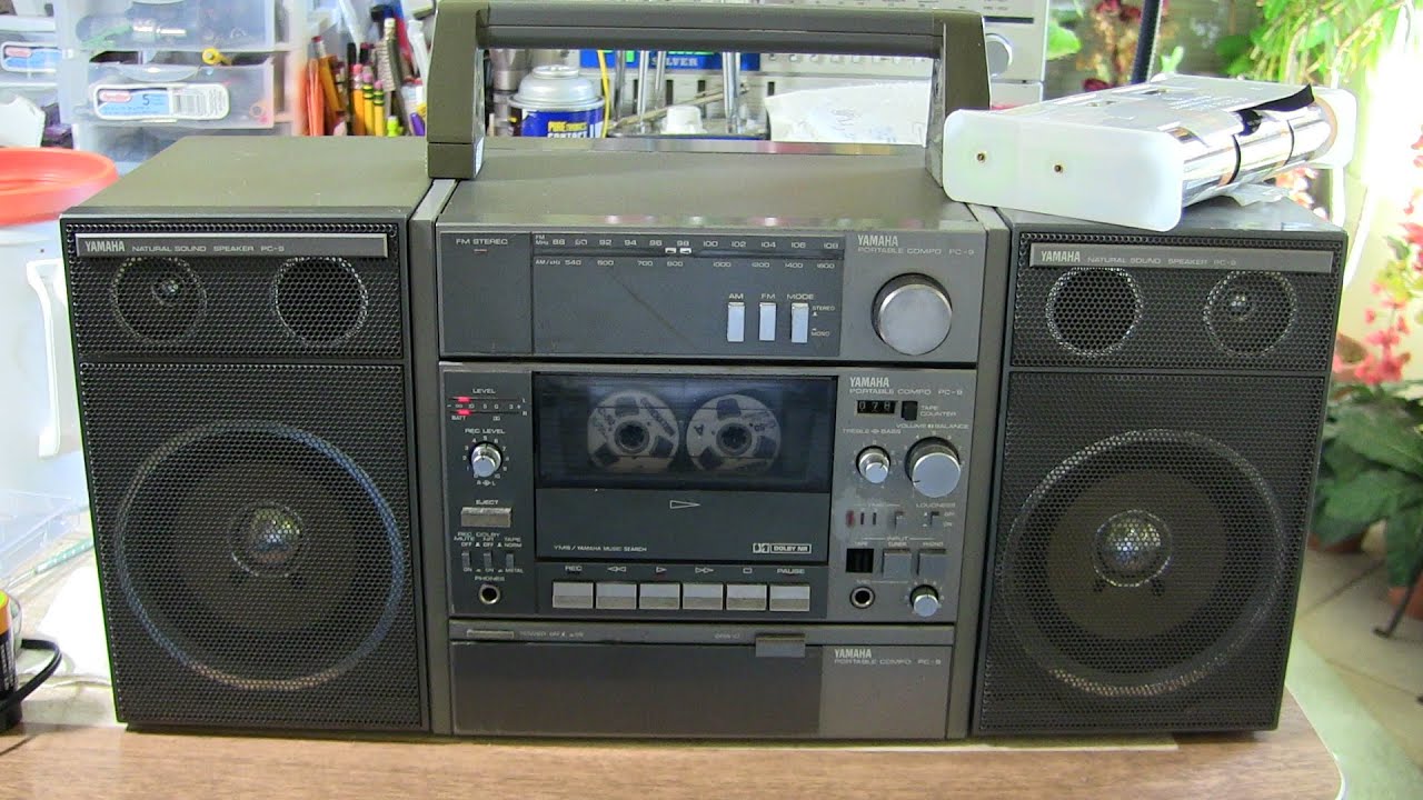 Yamaha PC-9 portable compo restored best I could aka Sanyo C7 for sale
