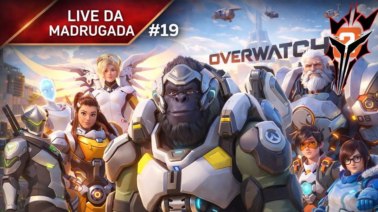 🛑 Overwatch (sem o 2) – | Live da Madrugada #19
