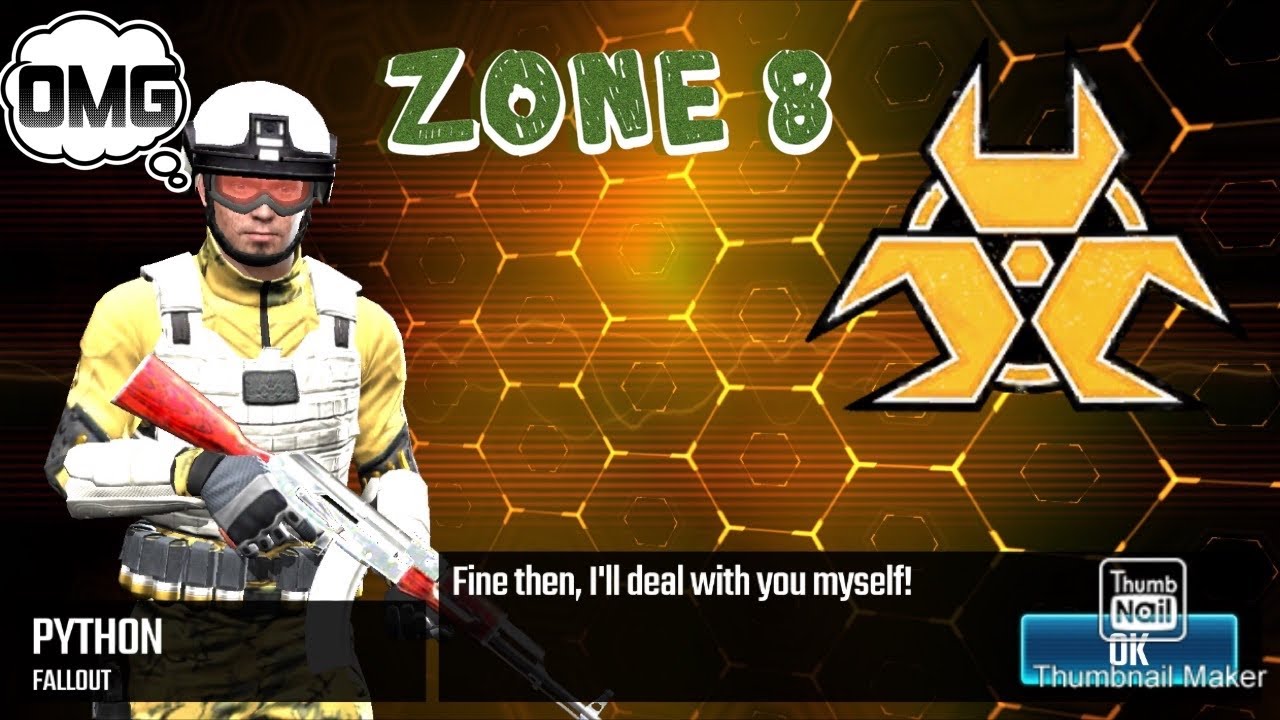 Kill Python, Sniper Strike special ops mission #5- Nuclear Winter (Boss/zone 8)