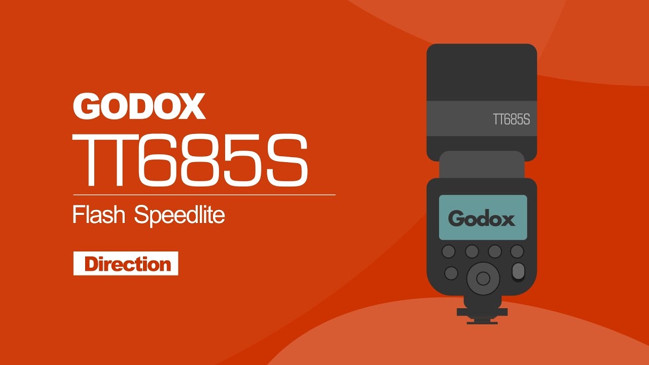 Godox TT685S speedlight - using direction for photography