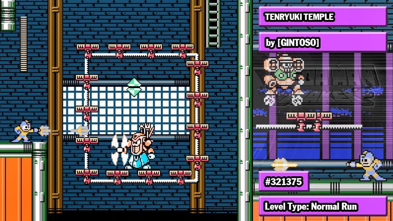 Megaman Maker: Tenryuki Temple (ID: 321375)