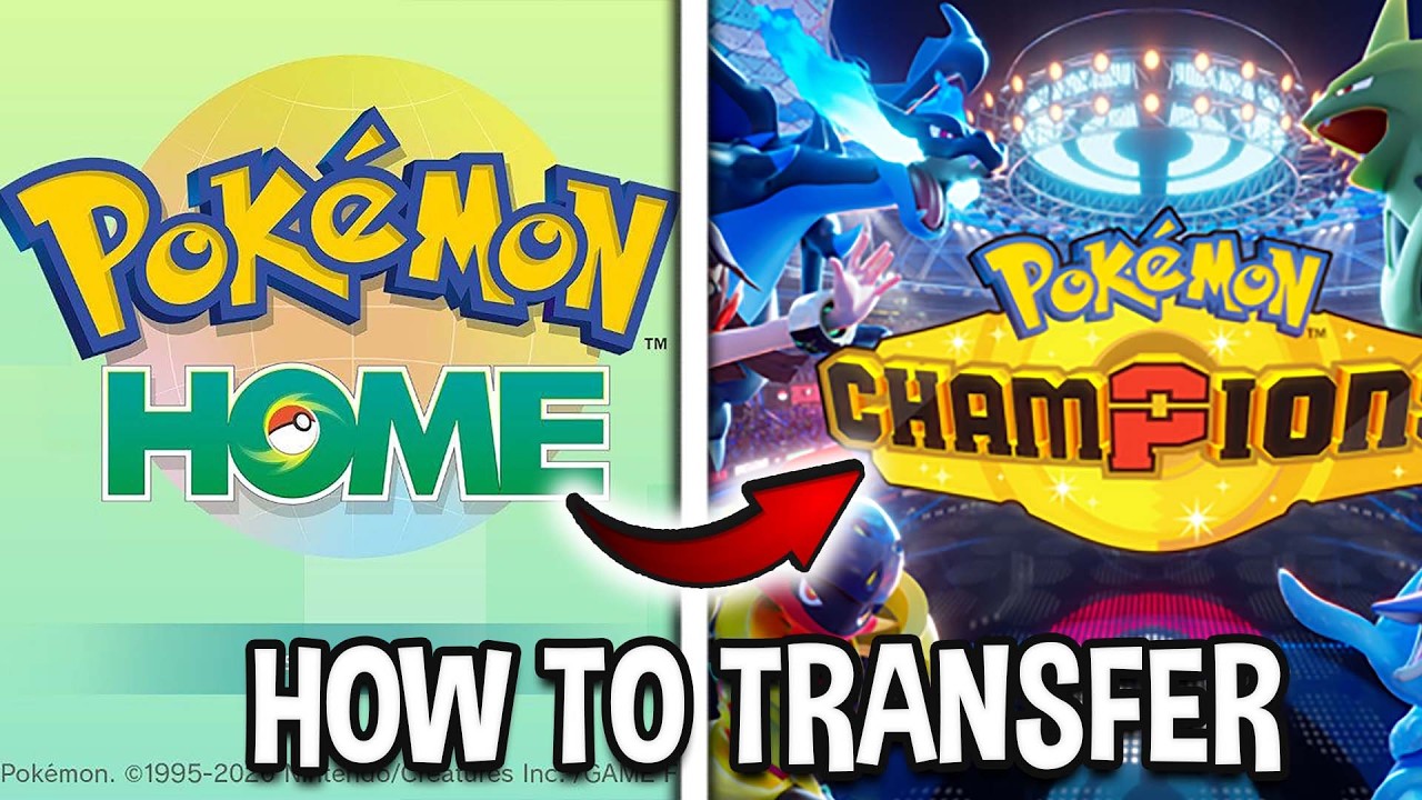 How To Transfer Pokemon from Home to Pokemon Champions