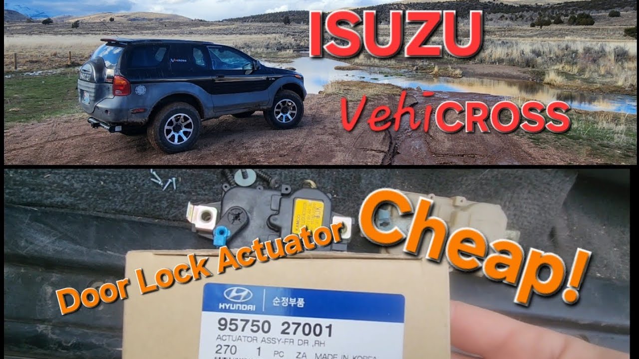 Isuzu Vehicross Door Lock Actuator Part Crossover for cheap!