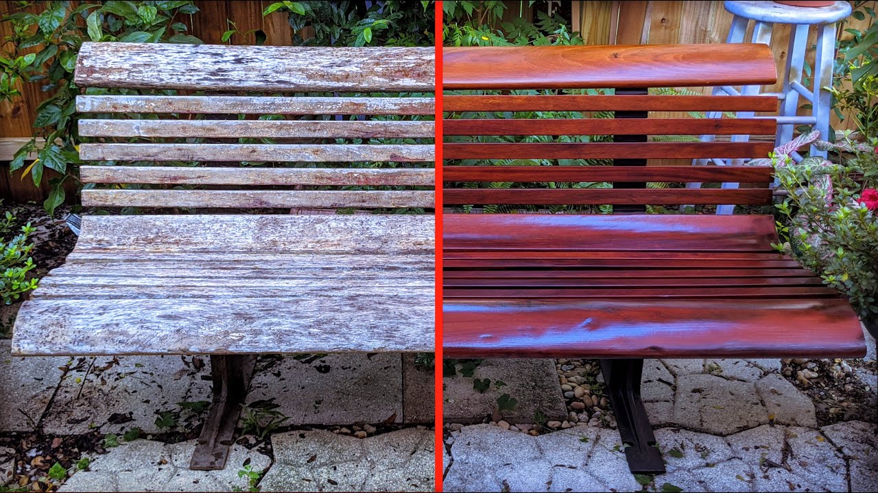 Bench Restoration: Woodworking Project