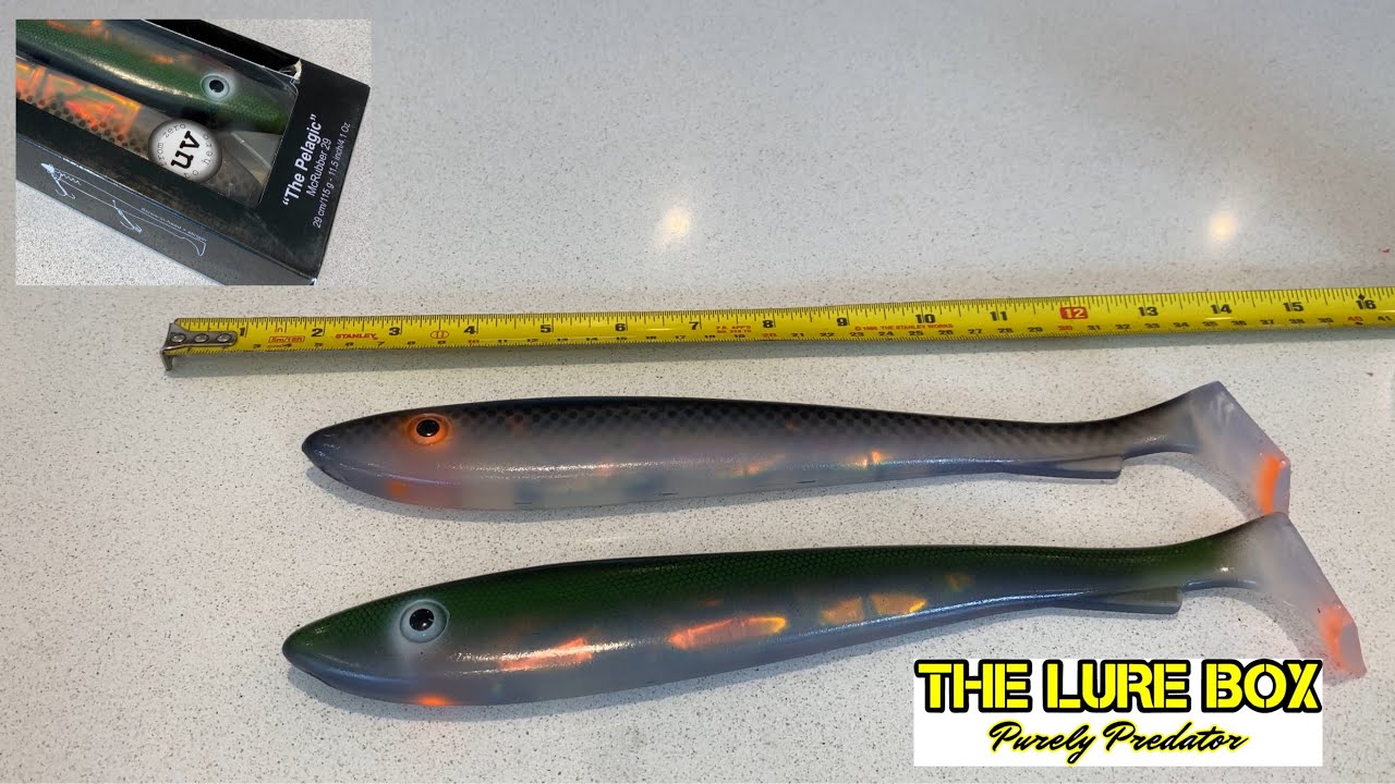 Quick look - Svartzonker Big McRubber - &lsquo;The Pelagic&rsquo; 29cm #lurefishing #Svartzonker #lurefishinguk