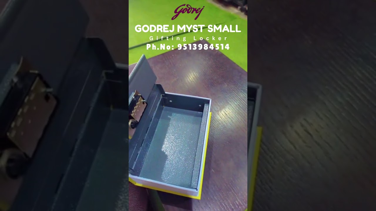 Godrej MYST Small locker #homesecurity #giftinglocker #safeandsecure #safelockersbangalore