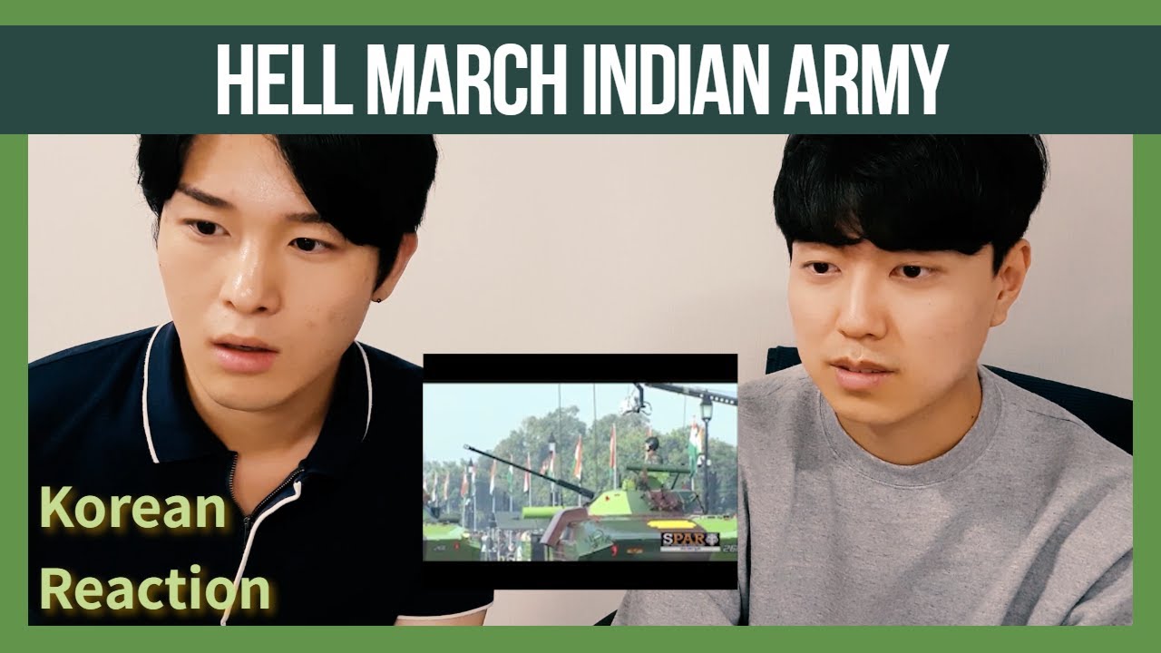 KOREAN Reaction on Hell March Indian Army | 2019 Republic day Parade