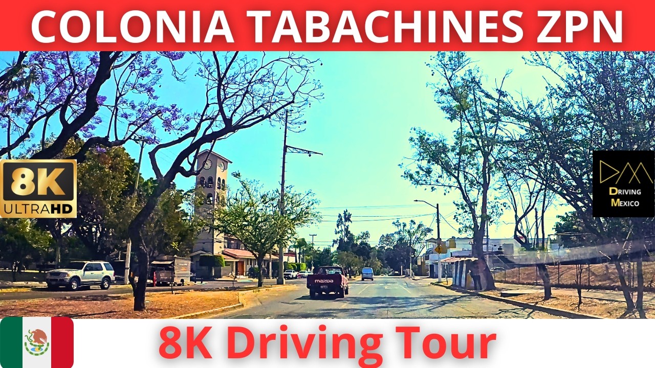 Manejando en ZAPOPAN 2026 por COLONIA TABACHINES en 8K 🇲🇽