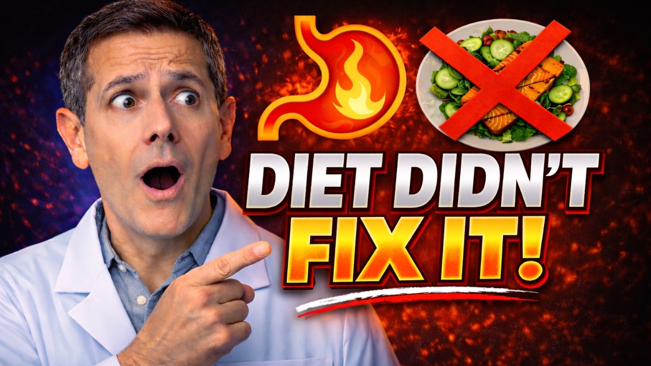 Why Your GERD Won’t Go Away — Even After You Fix Your Diet!!!