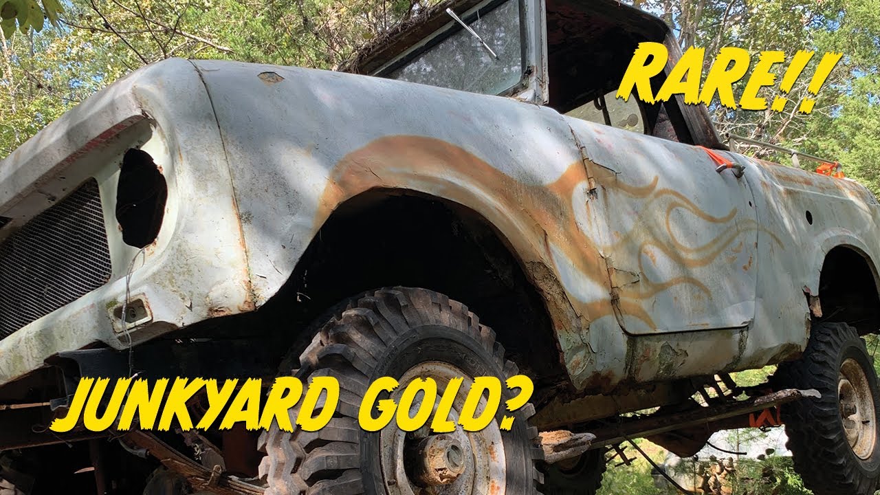 Saving An International Scout From The Junkyard!