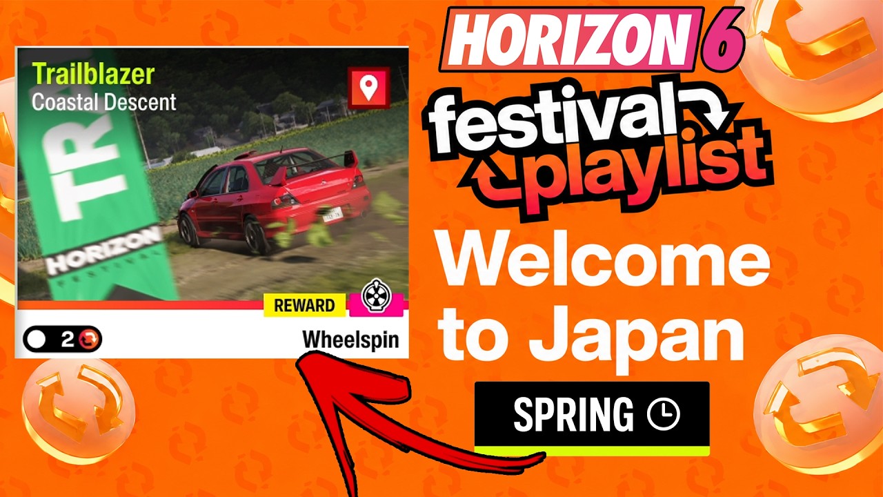 How To Complete The Coastal Descent Trailblazer In Forza Horizon 6!