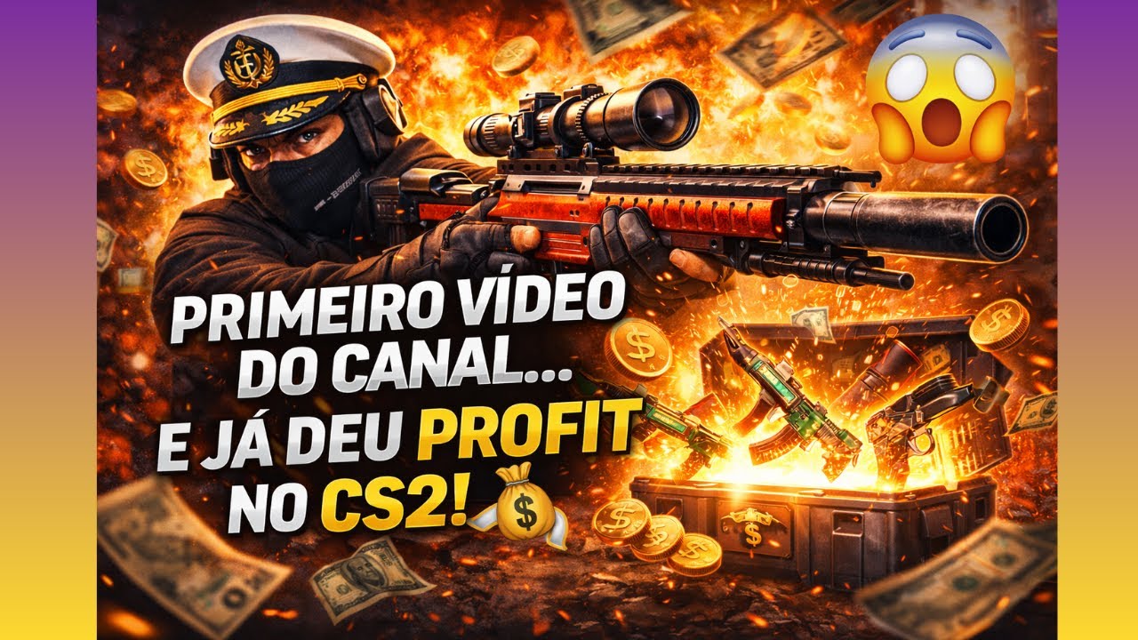 🤑 ABRINDO CAIXAS NO CS2 | PRIMEIRO VÍDEO E MUITO PROFIT