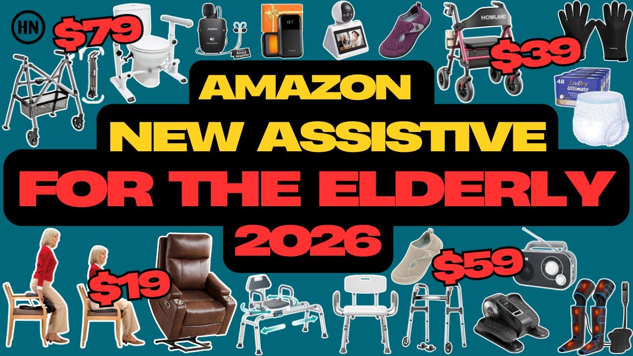 27 New Assistive Amazon Gadgets for Better Mobility and Care of the Elderly and Disabled Adults 2026