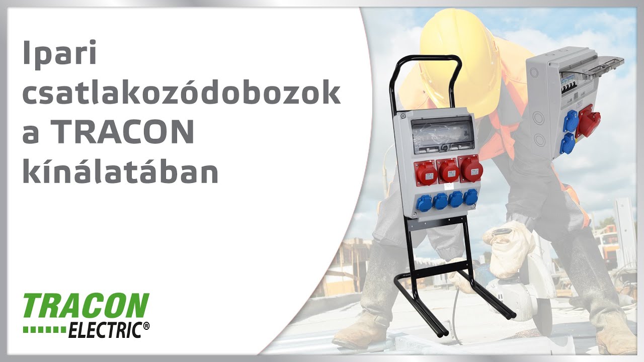Tracon Electic TDB Ipari csatlakoz&oacute; dobozok