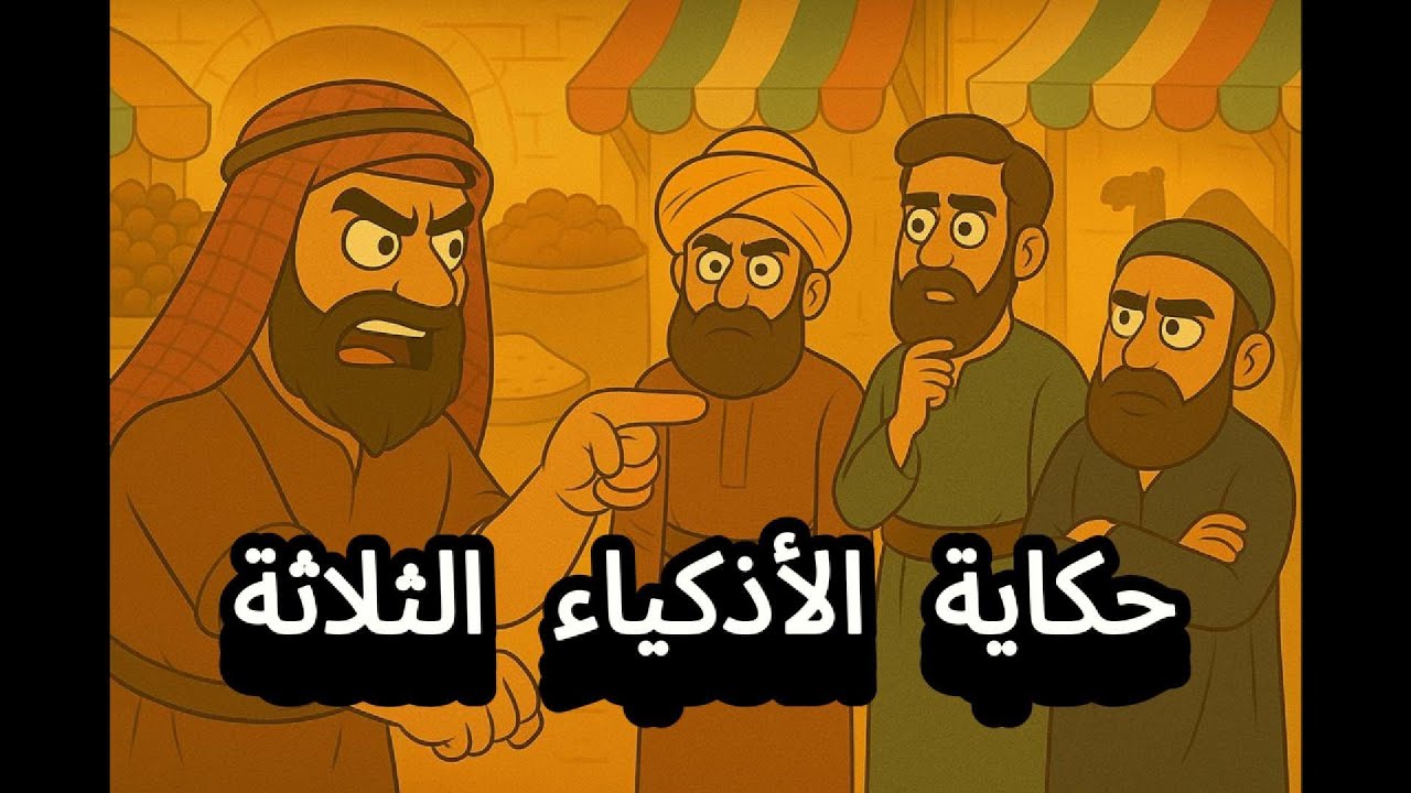 حكاية الأذكياء الثلاثة | قصة مسلية قبل النوم