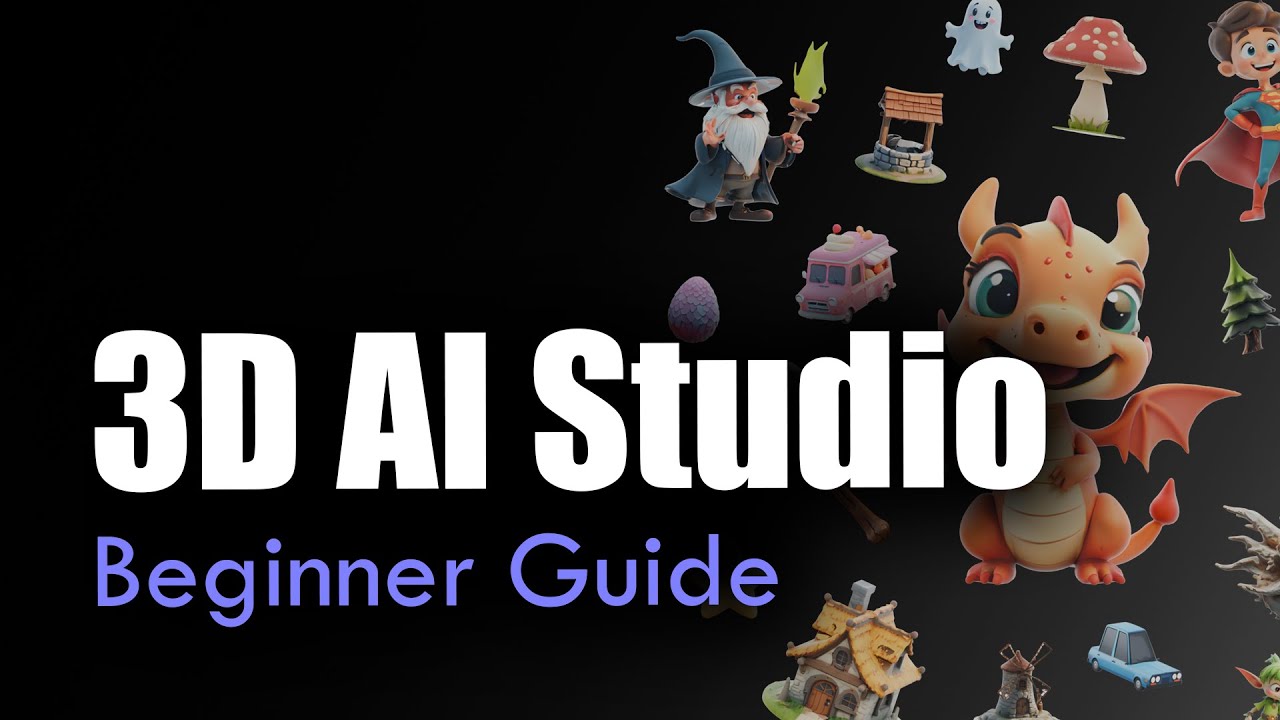 Getting started with 3D AI Studio: A guide for beginners