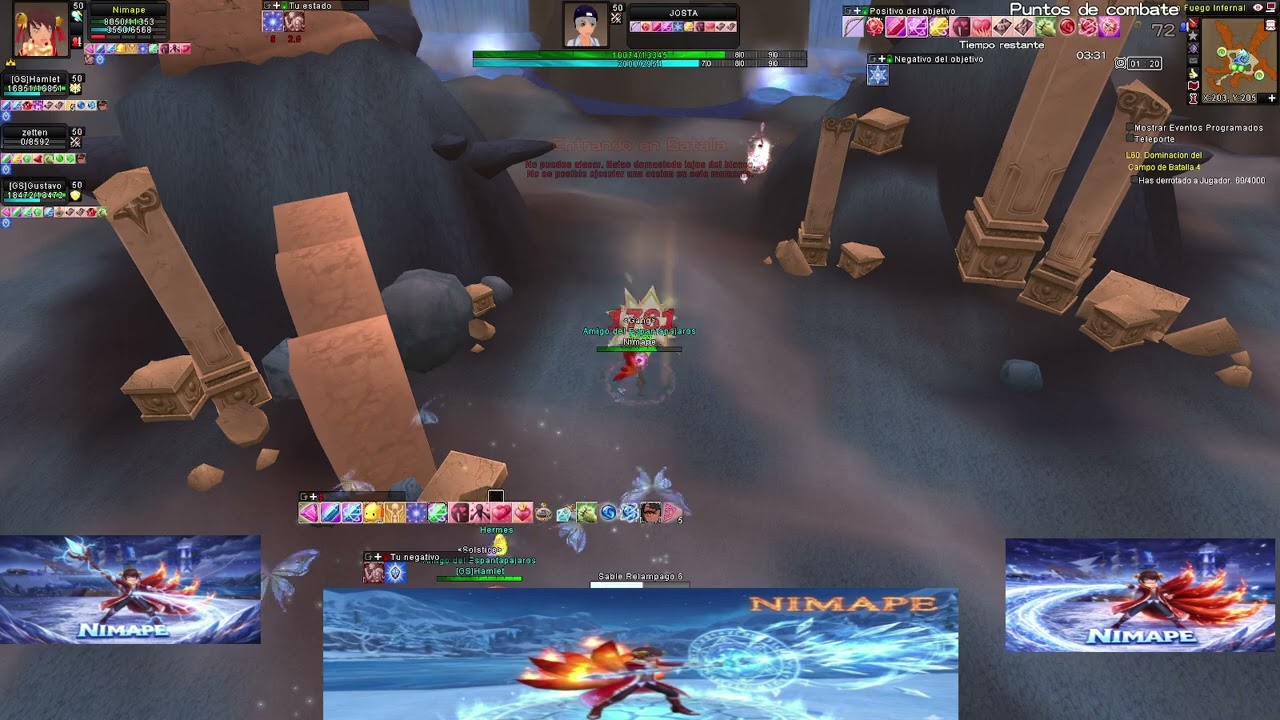 Grand Fantasia Memories Classic - Arena de Fuego 50 - Mago Brujo