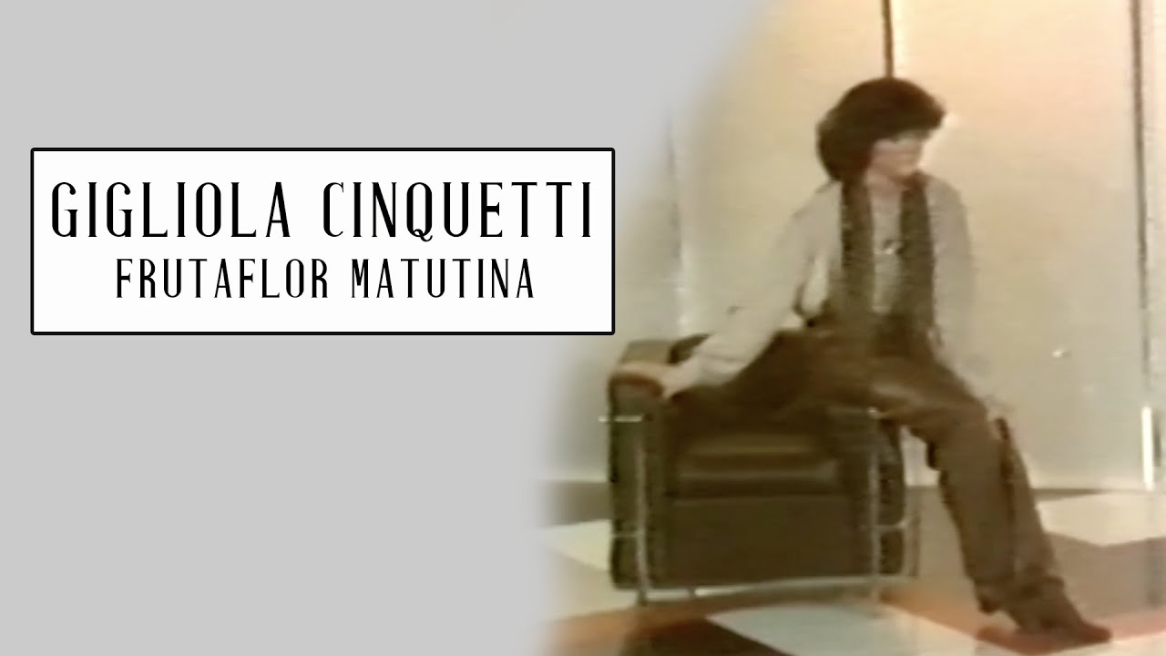 Gigliola Cinquetti - Frutaflor Matutina (Special)