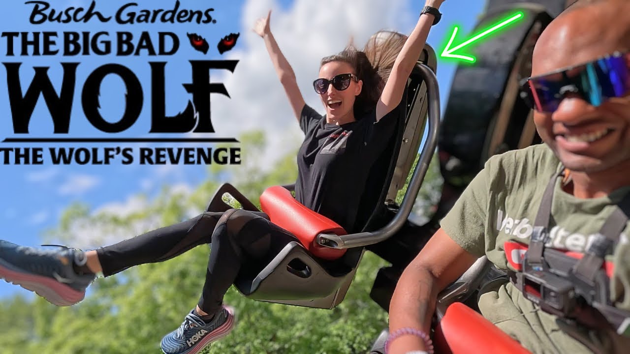 Busch Gardens Williamsburg The Big Bad Wolf’s revenge