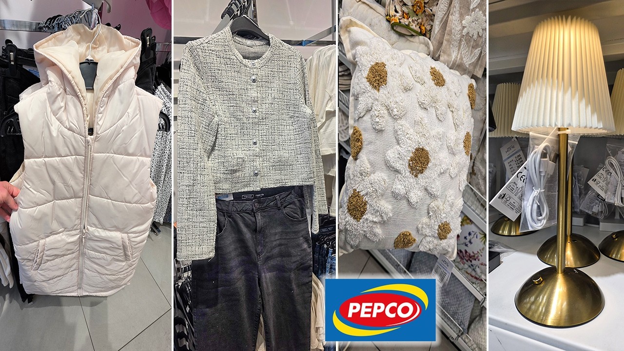 PEPCO NOWOŚCI DAMSKIE❗ PIKOWANY BEZRĘKAWNIK HIT😱 PIĘKNA LAMPA NOWE PODUSZKI