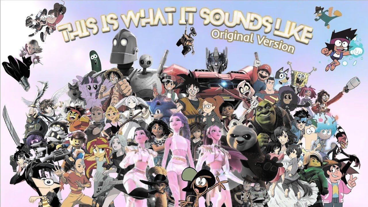 What It Sounds Like AMV MultiFandom (Full; Original)