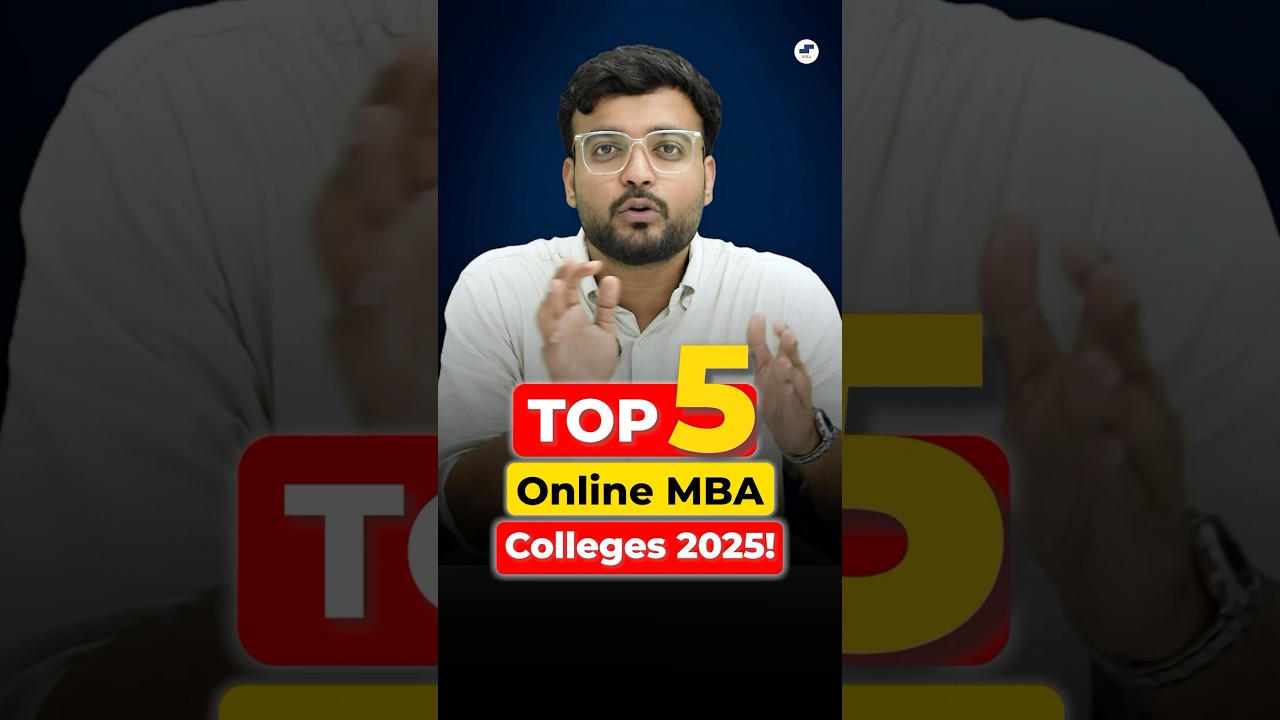 Online MBA in India: Top 5 Colleges & Fees Explained!🔥#mba #onlinemba