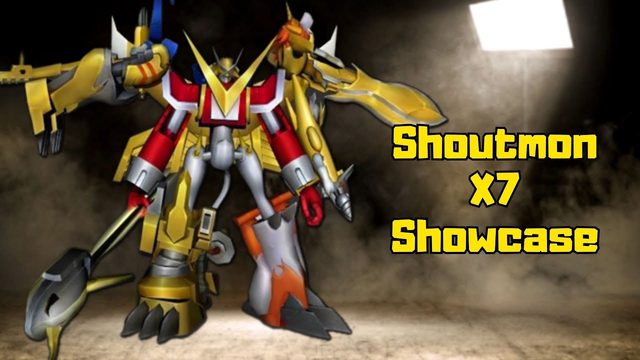 Shoutmon x7 *-* - Showcase - Digimon Masters Online