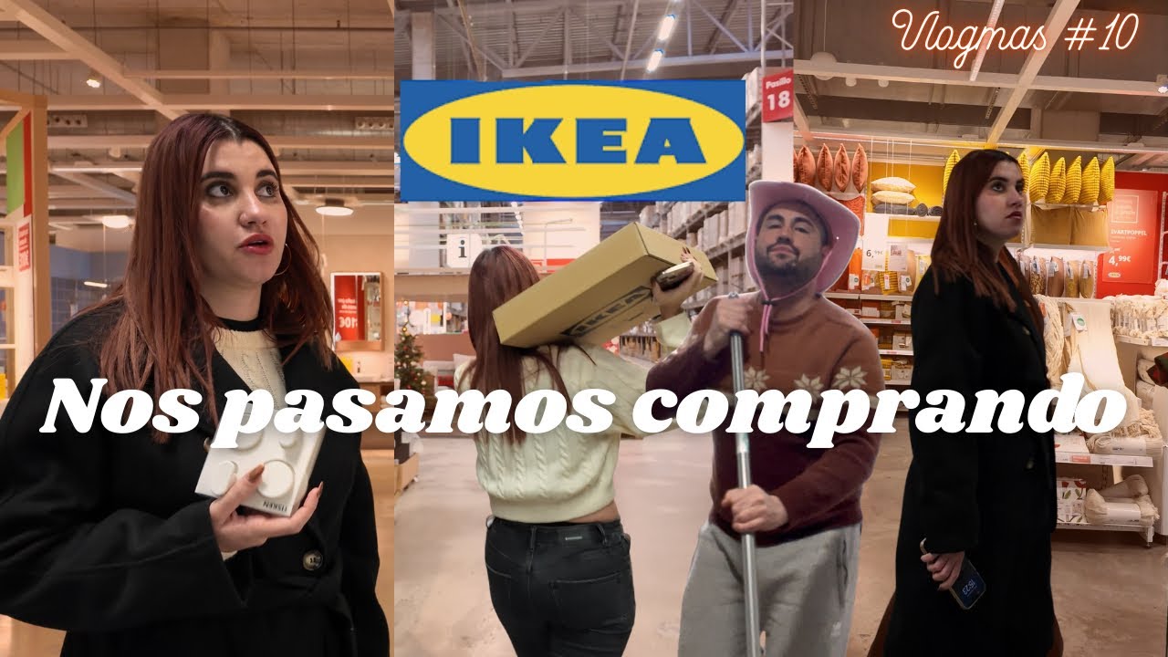 PRIMERAS COMPRAS en IKEA 🛍️ para DECORAR nueva casa 🏡 | Vlogmas 10