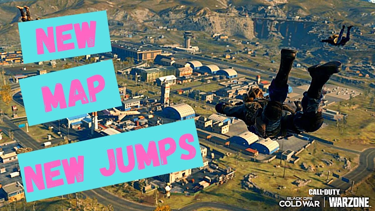 NEW WARZONE MAP JUMP SPOTS!