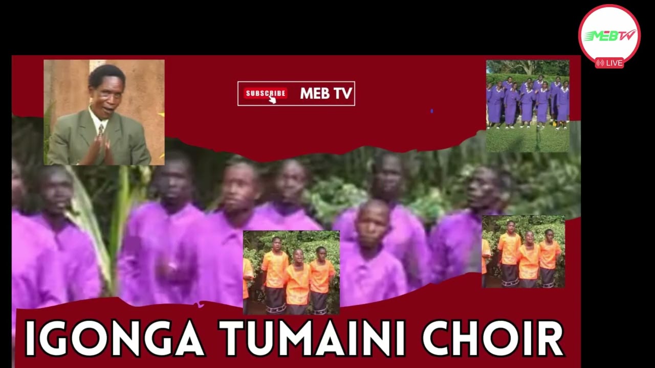 IGONGA TUMAUNI  CHOIR.OBUYA MBWAMAISO MIOYO ETAMANYAINI.#igongasings