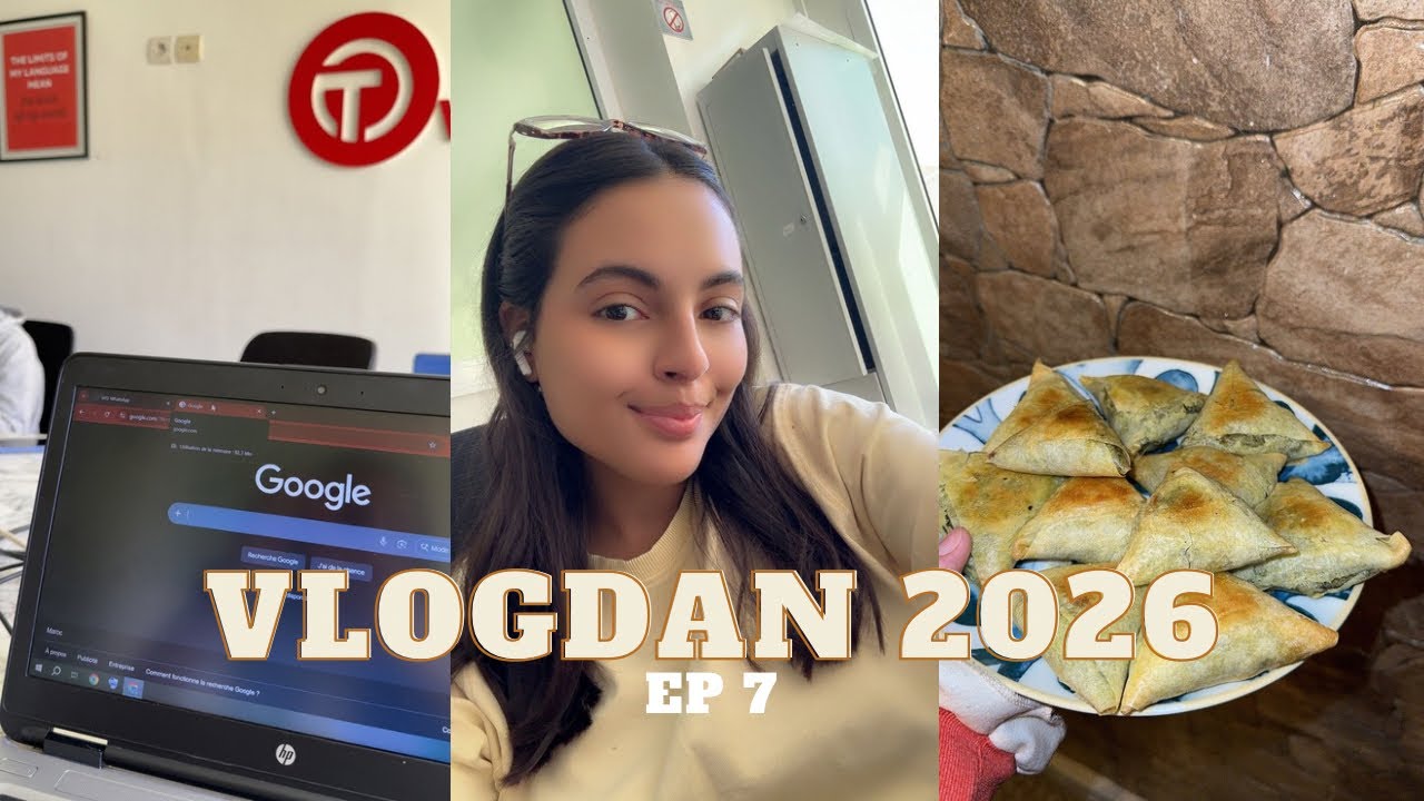VLOGDAN 7 : Busy day at work ☪️🌙 + الأشياء التي تمنيت معرفتها قبل العشرينات 💭