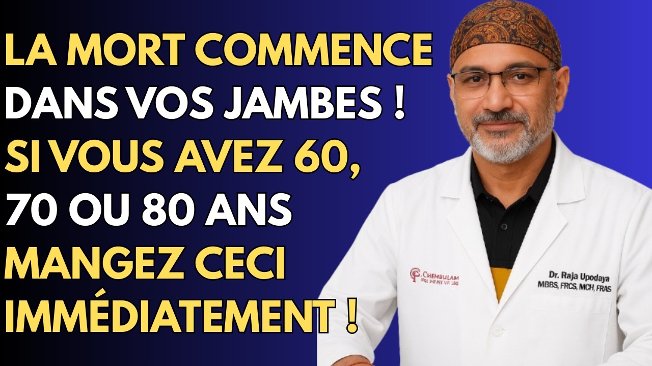 Attention ! « Vos jambes s'affaiblissent en premier ! Mangez ces 7 aliments pour les renforcer ! »