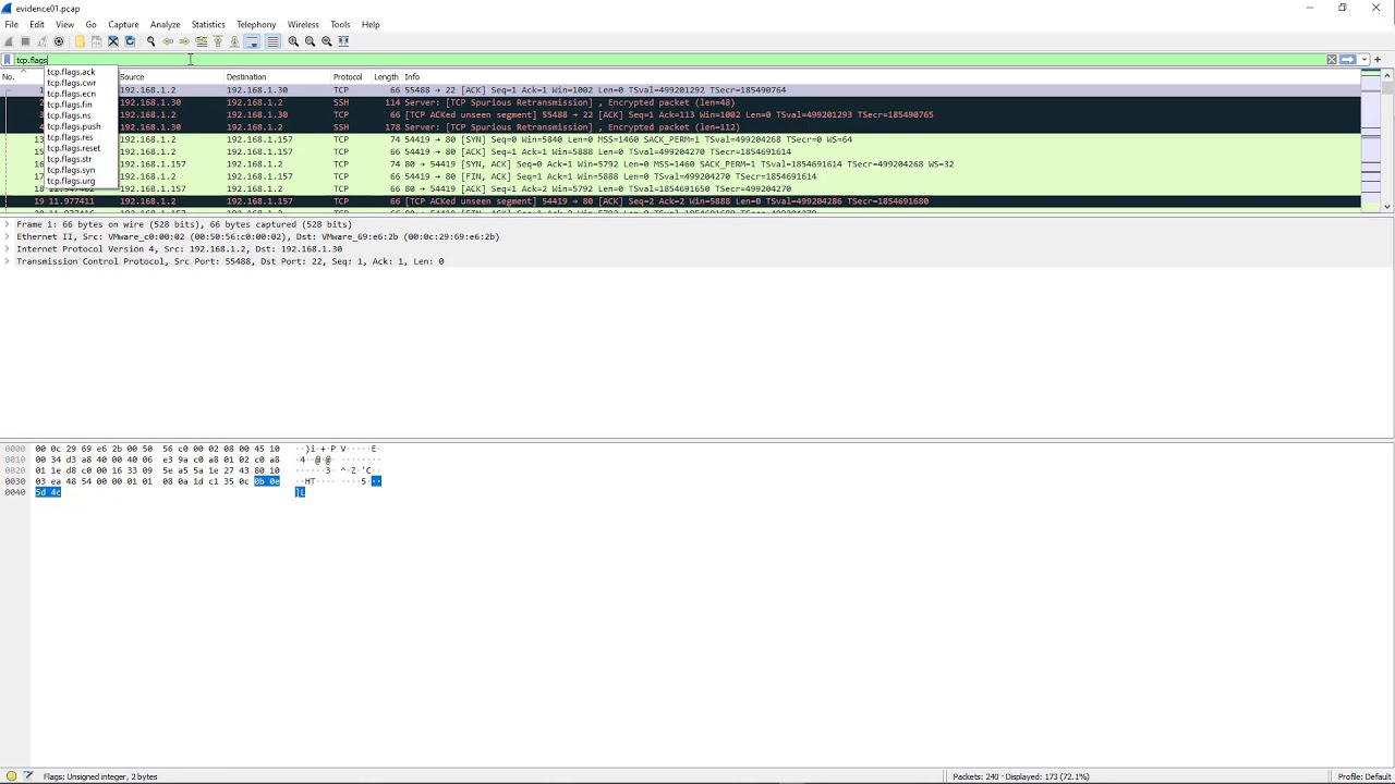 Applied-Network-Forensics - Chapter 05 - Analysis Tools - Wireshark