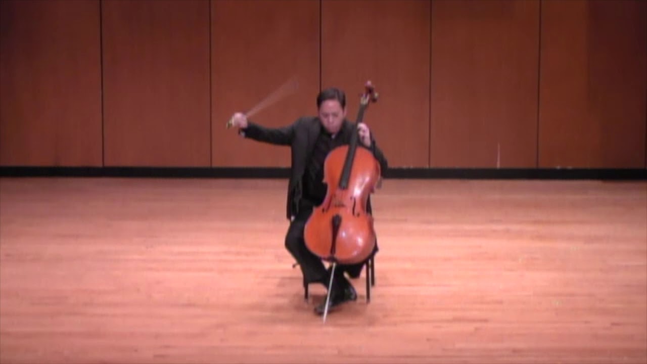 Felix Wang, cello - Bach's Suite No. 1 in G Major for unaccompanied cello, BWV 1007