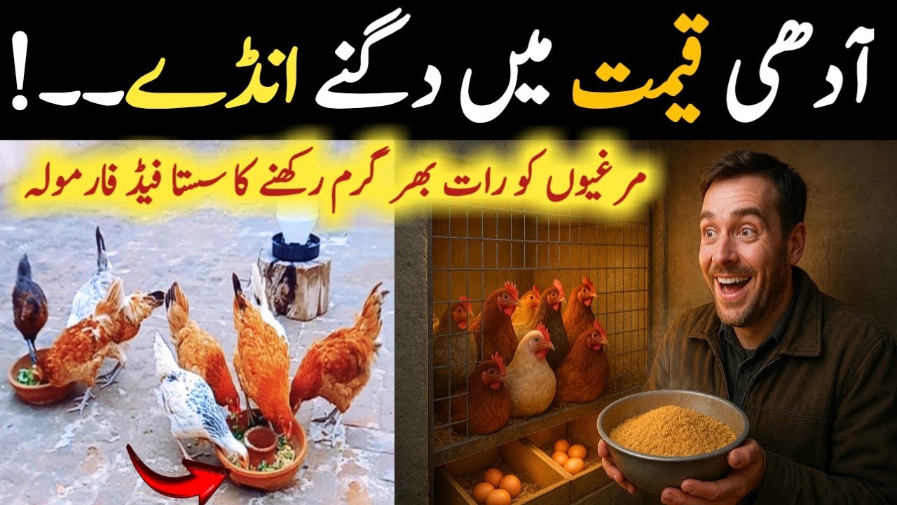Half-Price Poultry Feed That Increases Eggs Fast | Winter Secret Revealed to get more eggs from hen”
