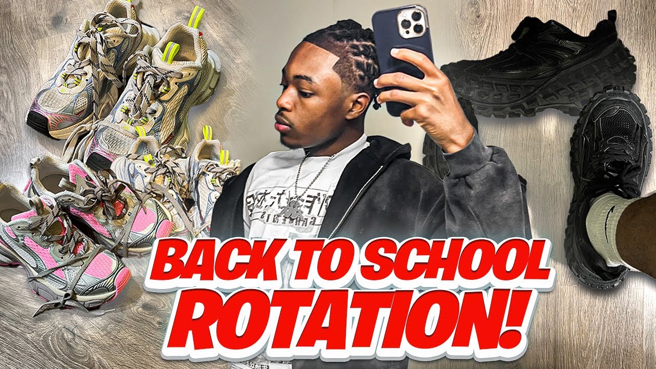 MY INSANE 2025 BACK TO SCHOOL SHOE ROTATION !