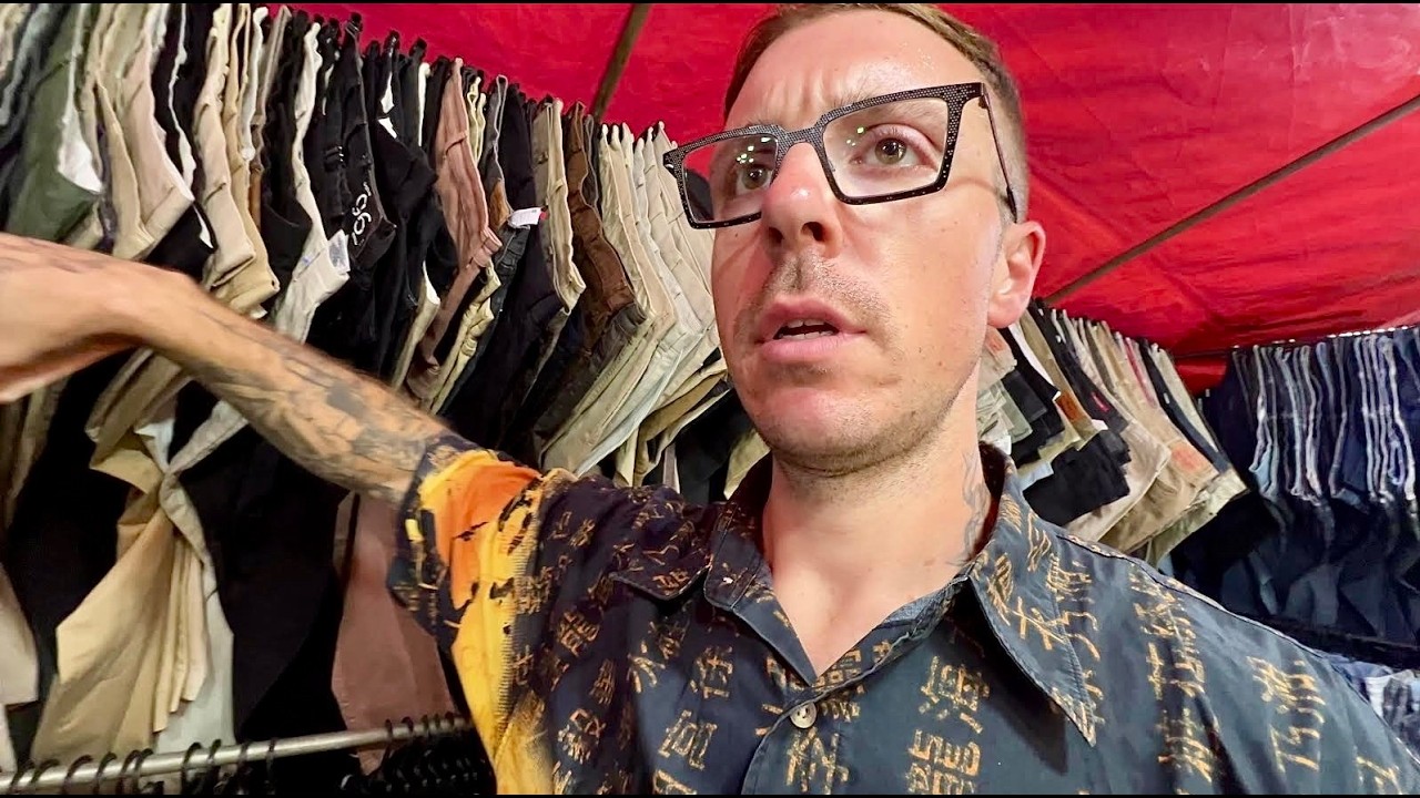 Shopping in the Back Alley Markets of Kuala Lumpur, Malaysia